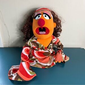FAO Schwarz The Muppet Whatnot Workshop Hand Puppet Mod Girl Plush Y2K